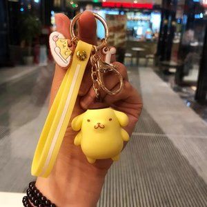 Kawaii Sanrio Pompompurin Japan Keychain